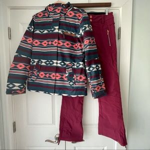 Roxy DryFlight Snow Outfit